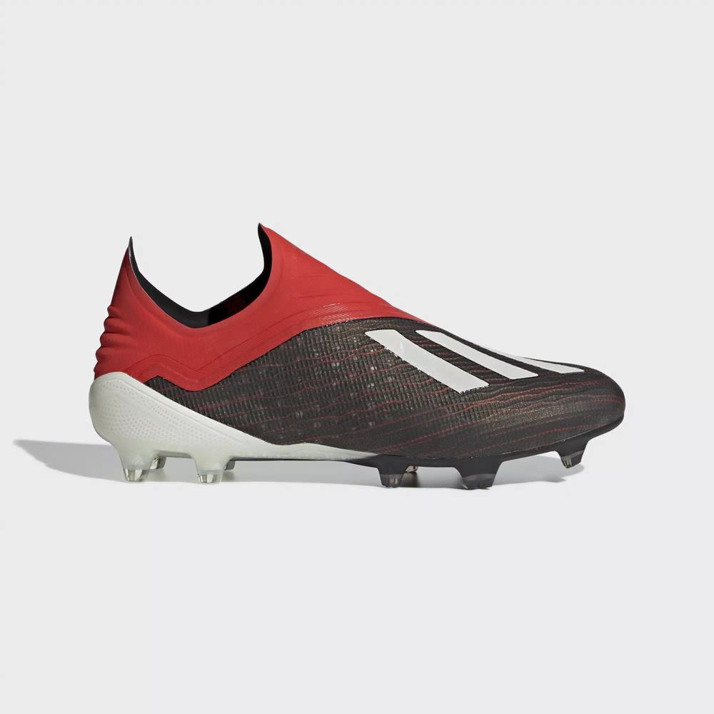 Adidas X 18+ Firm Ground Tacos de Futbol Negros Para Hombre (MX-95307)